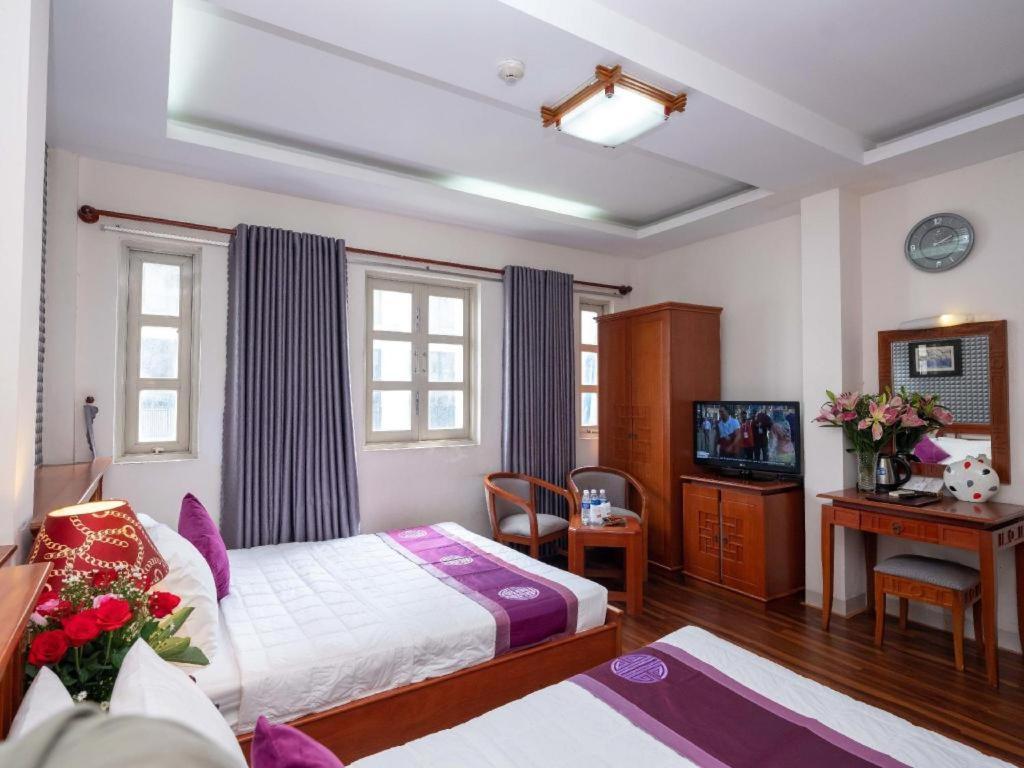 Hong Hac Hotel Ho Şi Min Exterior foto